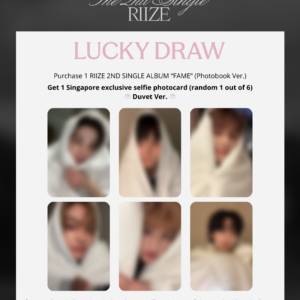 RIIZE 2ND SINGLE ALBUM “FAME” – LUCKY DRAW EVENT